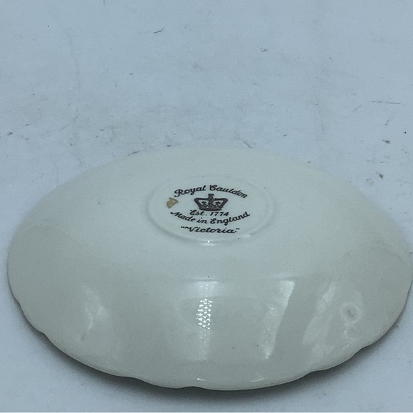 Vintage Royal Cauldon Victoria Demitasse Cup and Saucer - Picture 10 of 12